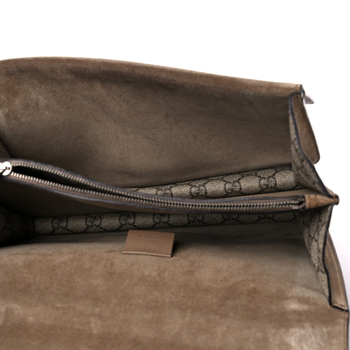 GG Supreme Monogram Small Dionysus Shoulder Bag Taupe