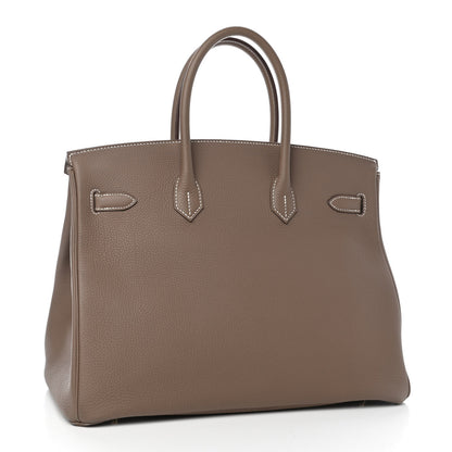 Hermes Togo Birkin 35 Etoupe 2 of 14