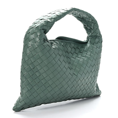 Bottega Veneta Calfskin Intrecciato Small Hop Aloe 3 of 8