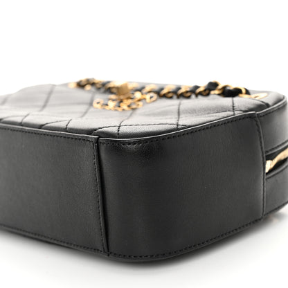 Chanel Goatskin Quilted 19 Camera Case Black 10 of 10