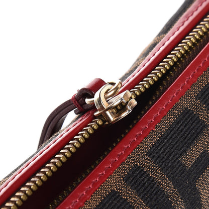 Fendi Zucca Small Shoulder Bag Red 8 of 9