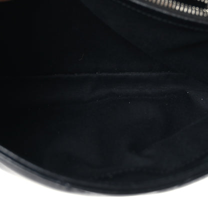 Saint Laurent Calfskin Y Quilted Monogram Small Loulou Chain Satchel Black 5 of 9