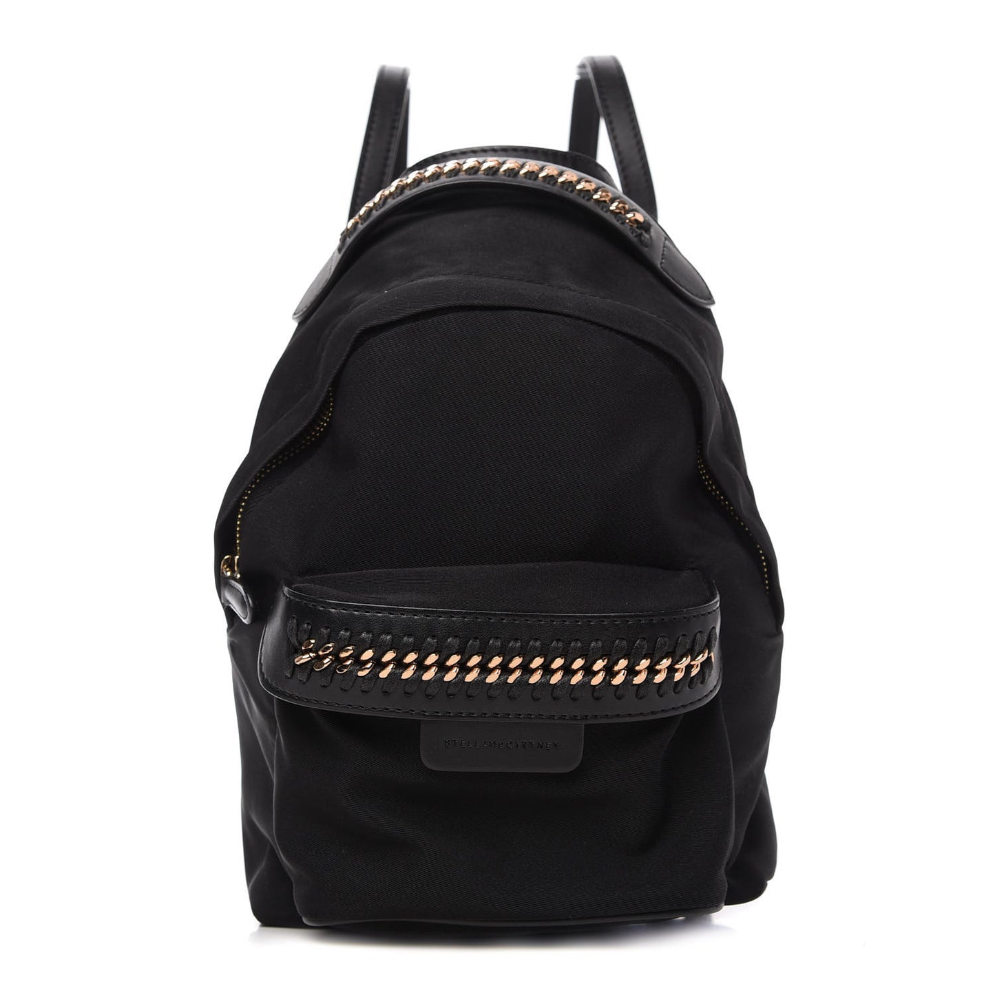 Nylon Eco Alter Nappa Mini Falabella GO Backpack Black