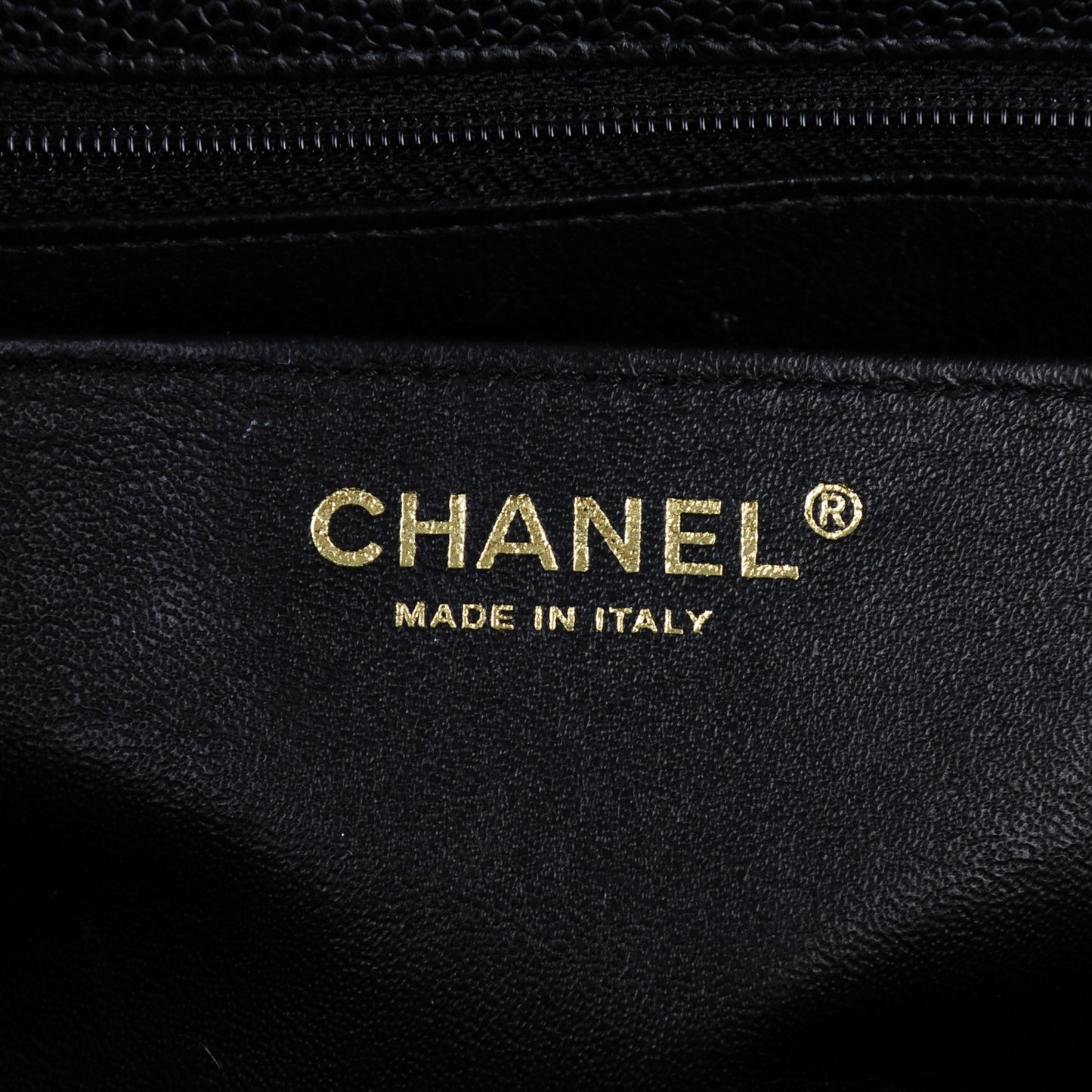 Caviar Quilted Jumbo Single Flap Black