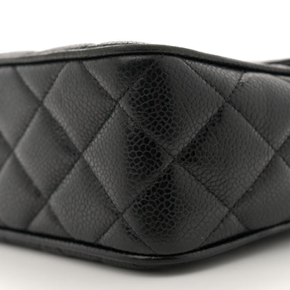 Chanel Caviar Quilted Camera Case Black 10 of 11