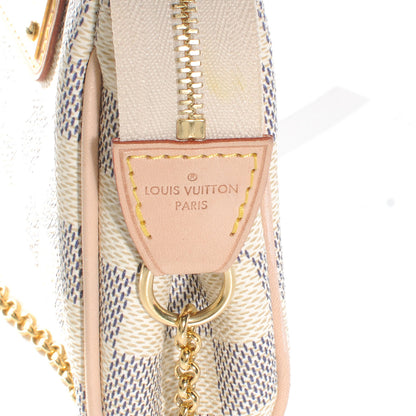 Louis Vuitton Damier Azur Eva Clutch 10 of 10