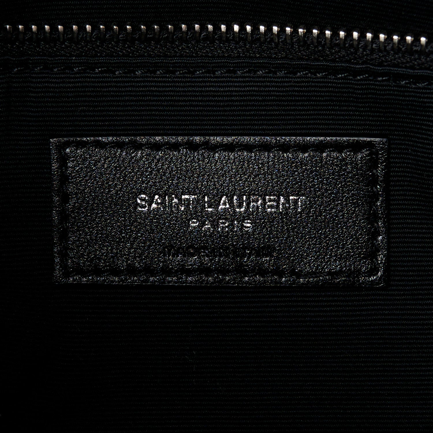 Saint Laurent Lambskin Quilted Toy Loulou Puffer Monogram Chain Satchel Storm 6 of 11