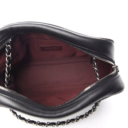 Chanel Calfskin Quilted Small Ballerine Camera Case Black 5 of 11