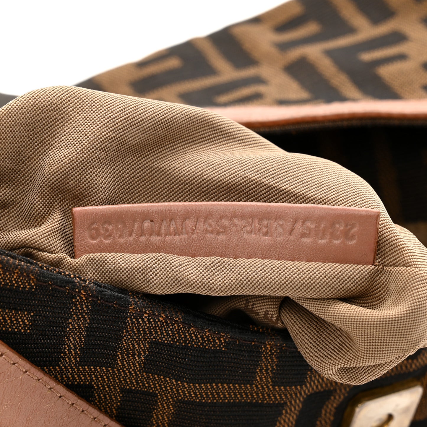 Zucca Cuoio Lucido Small Chef Shoulder Bag Tobacco Bois de Rose