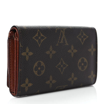 Louis Vuitton Monogram Porte-Monnaie Tresor Wallet 3 of 8