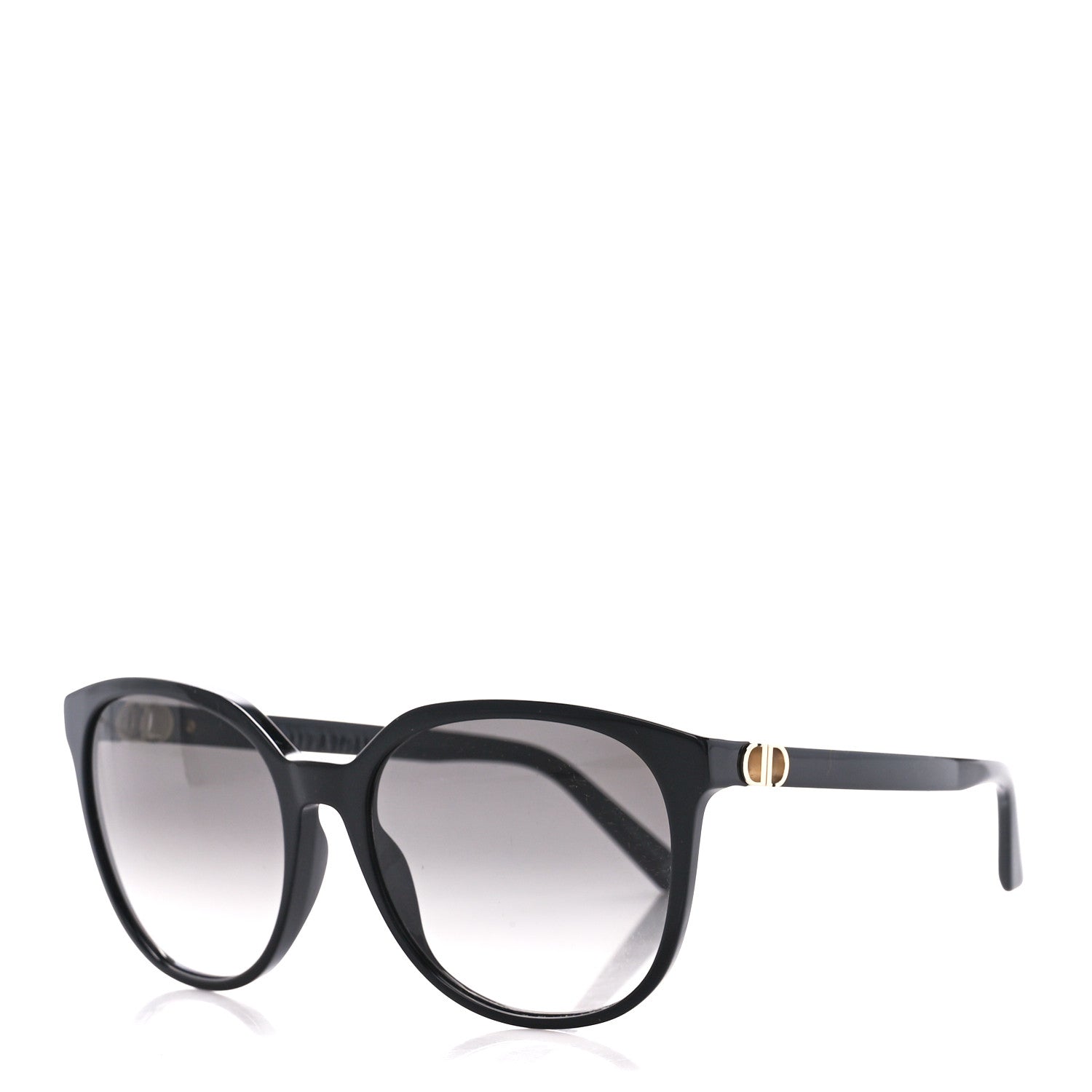 Christian Dior Acetate Butterfly 30 Montaigne Mini Sunglasses Black 1 of 8