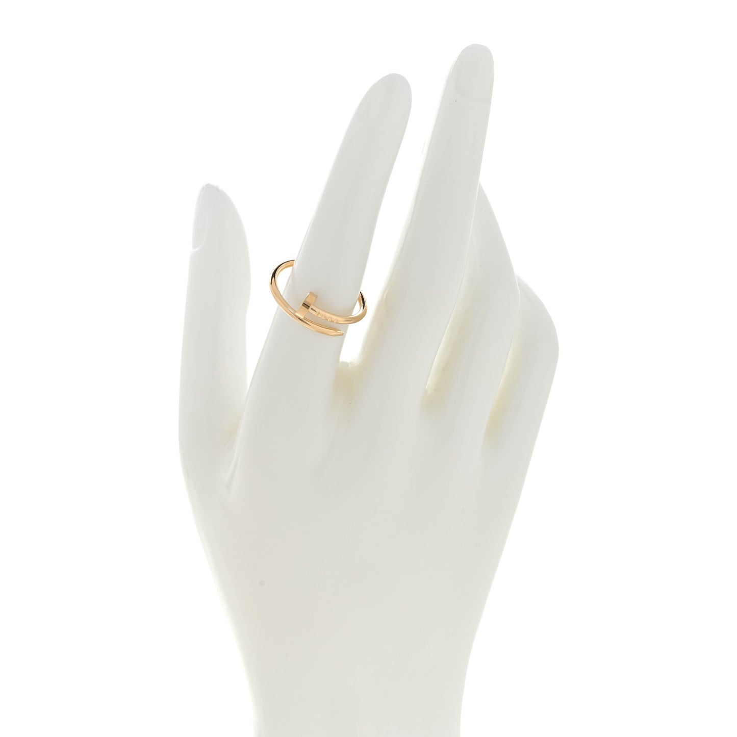 18K Yellow Gold Small Juste Un Clou Ring 55 7.25