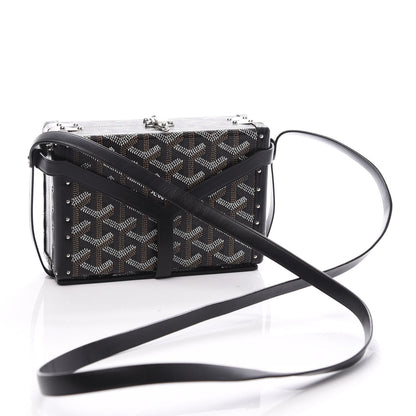 Goyard Goyardine Minaudiere Trunk Bag Black 2 of 10