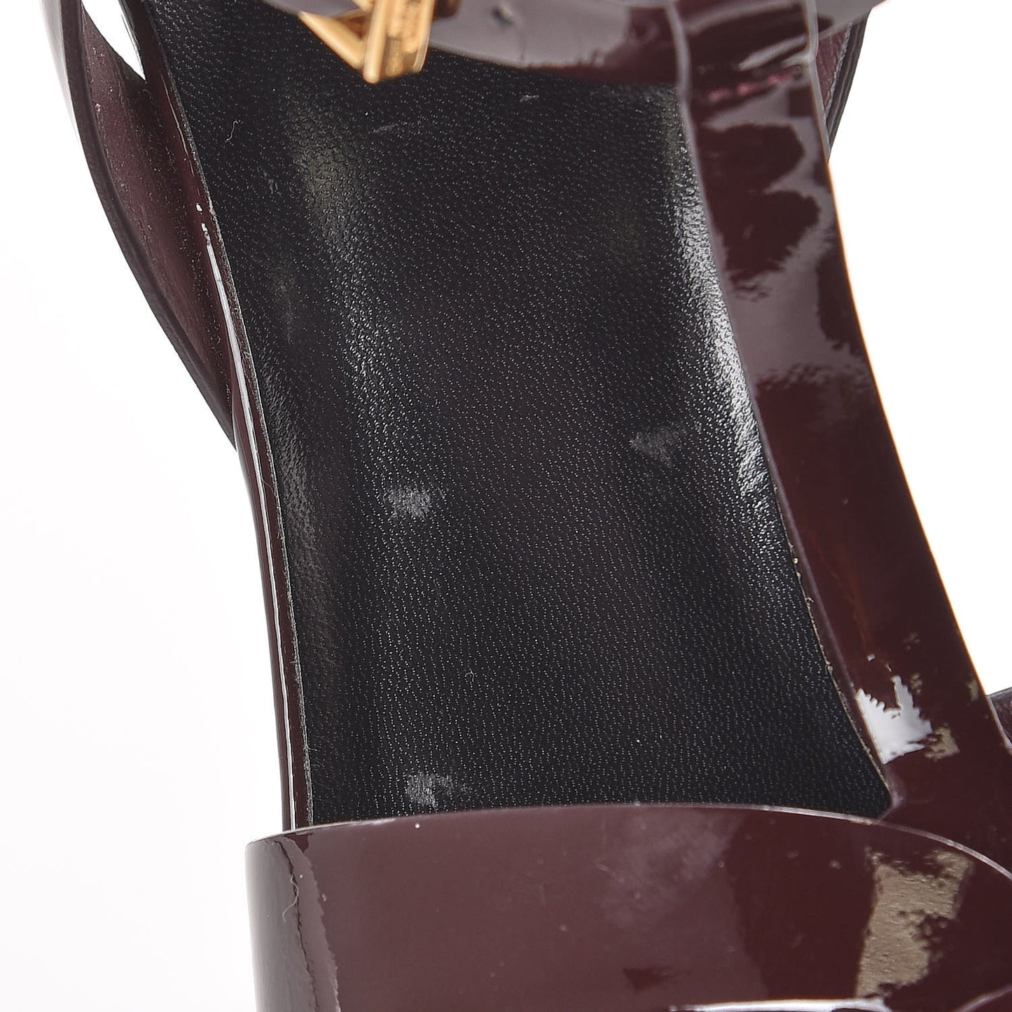 Patent Tribute 105 Platform Sandals 42 Bourgogne