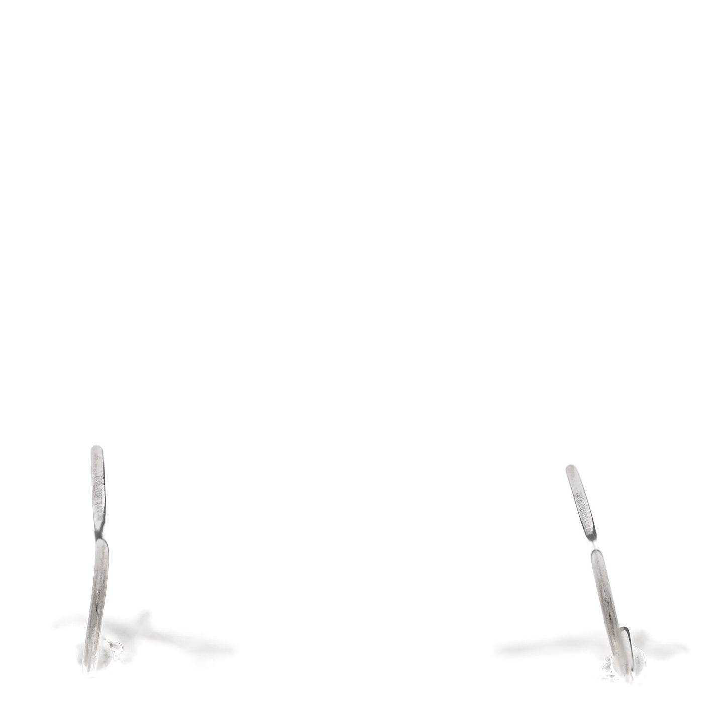 Sterling Silver Elsa Peretti Open Heart Drop Earrings