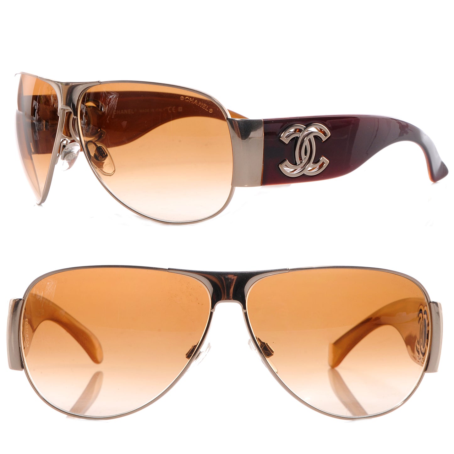 CC Sunglasses Brown 4153