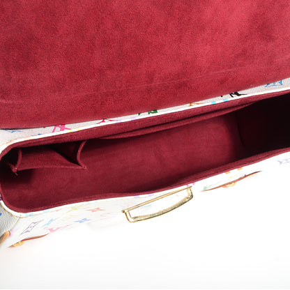 Louis Vuitton Monogram Multicolor Beverly MM White 5 of 7