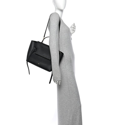 Celine Grained Calfskin Mini Belt Bag Black 2 of 9