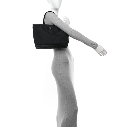 Prada Tessuto Nylon Tote Black 2 of 10