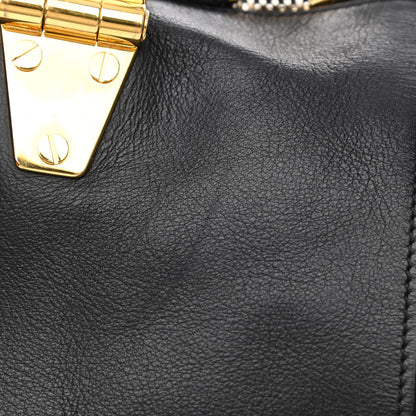 Tom Ford Calfskin Natasha Satchel Black 15 of 15