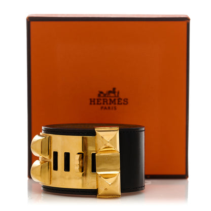 Hermes Box Collier de Chien CDC Bracelet S Black 7 of 9