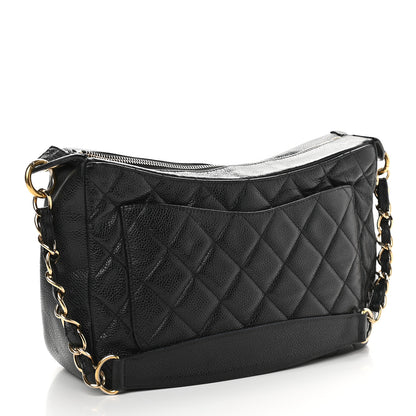 Chanel Caviar Quilted Timeless CC Shoulder Bag Black 3 of 11