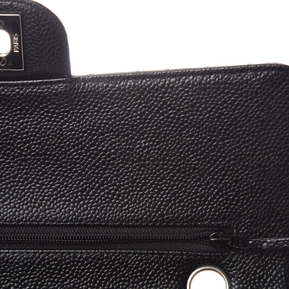 Chanel Caviar Quilted Medium Double Flap Black 8 of 11