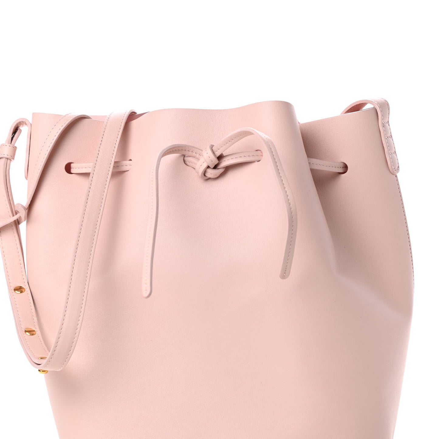 Calfskin Bucket Bag Rosa