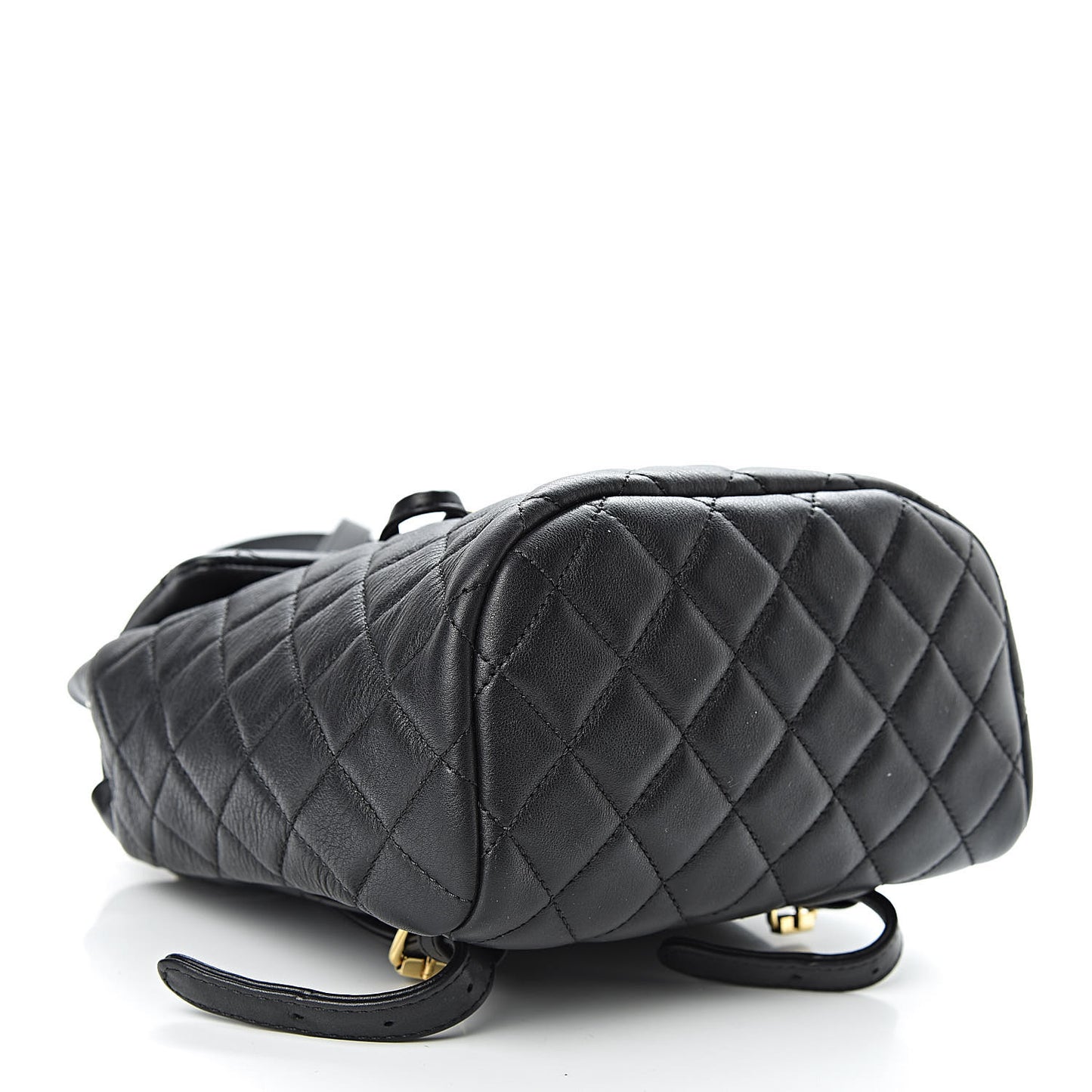 Calfskin Quilted Mini Urban Spirit Backpack Black