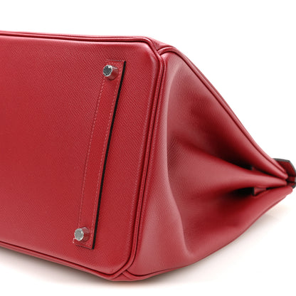 Hermes Epsom Birkin 35 Rouge Grenat 10 of 11