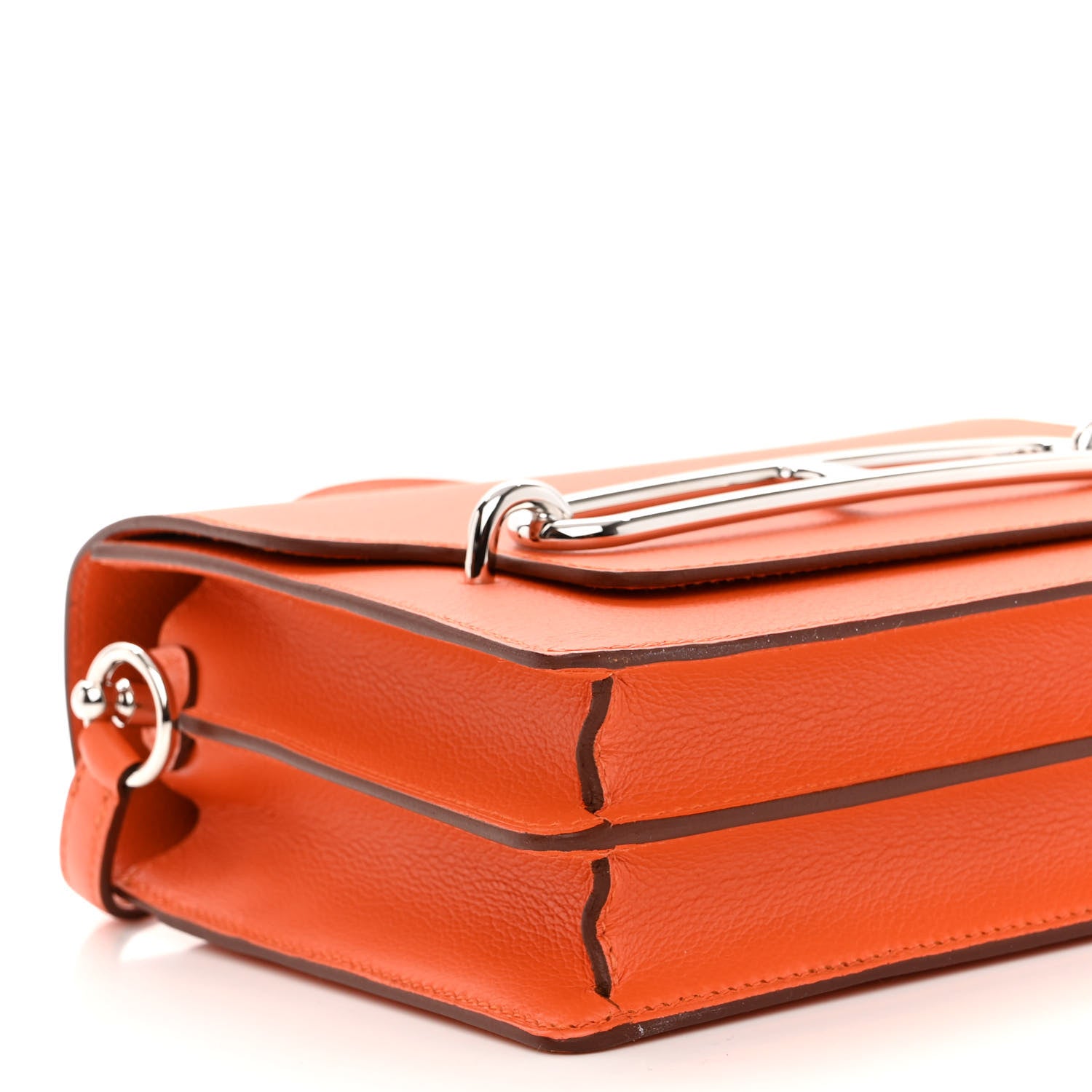 Hermes Evercolor Mini Sac Roulis Feu 8 of 10