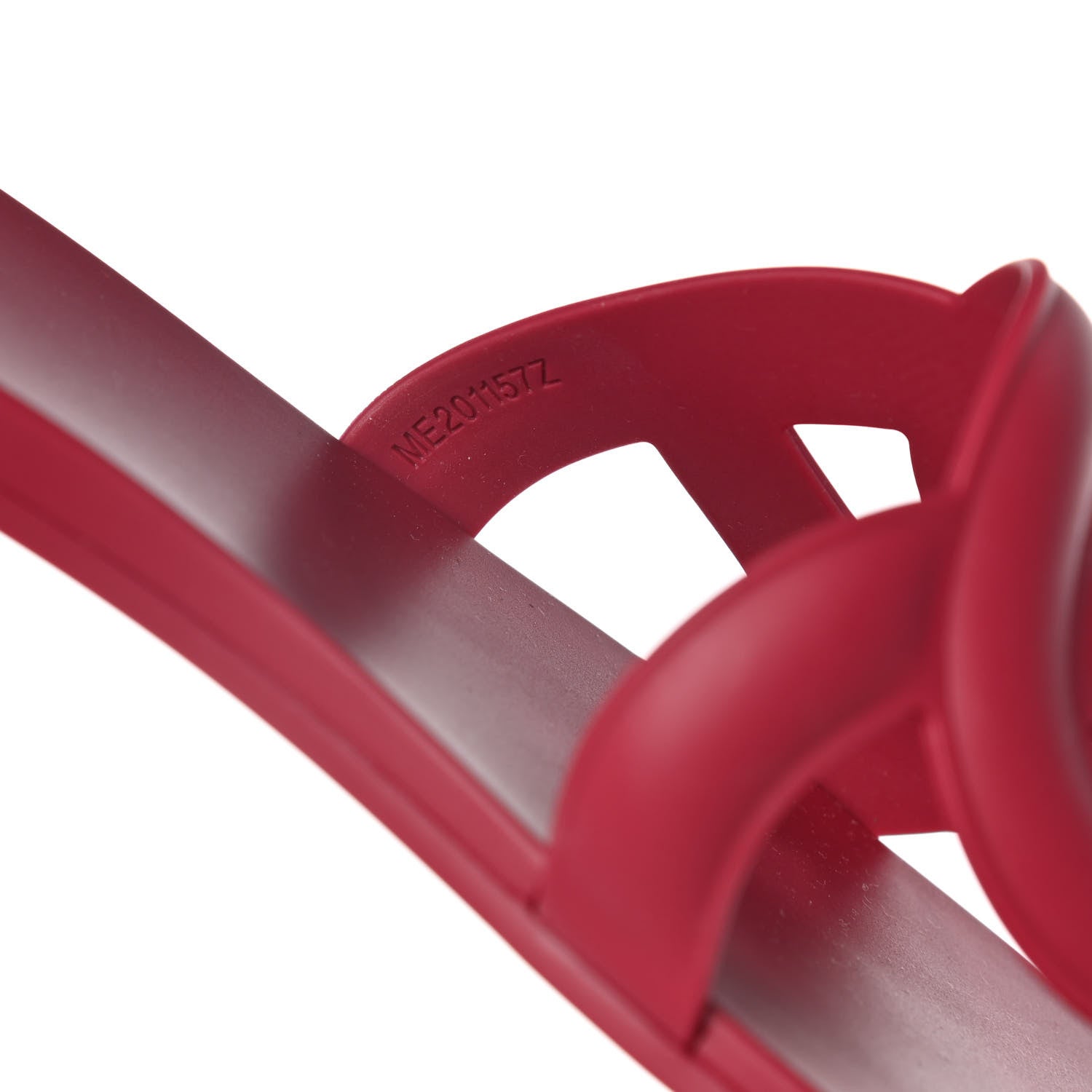 Hermes Rubber Aloha Sandals 39 Rose Baie 8 of 9