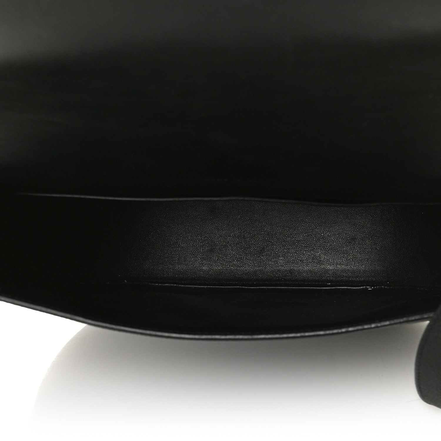 Celine Grained Calfskin Medium Trotteur Black 5 of 12