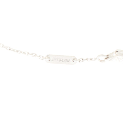 Van Cleef & Arpels 18K White Gold Diamond Sweet Alhambra Bracelet 3 of 5
