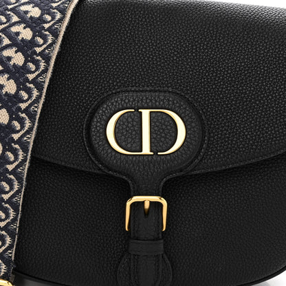 Christian Dior Grained Calfskin Large Bobby Flap Black 8 of 12