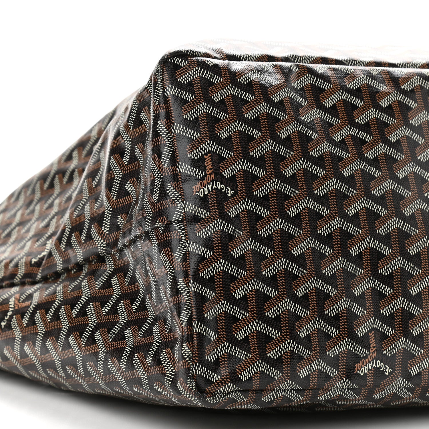Goyard Goyardine Saint Louis GM Black Gold 10 of 12