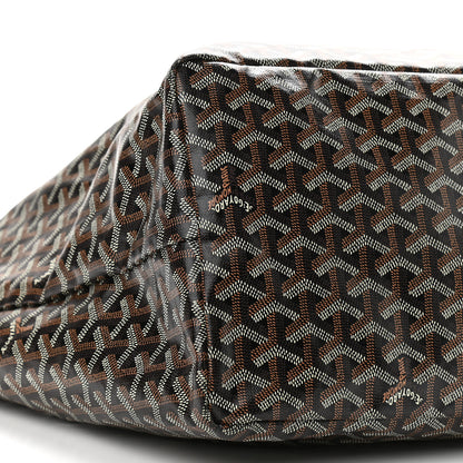 Goyard Goyardine Saint Louis GM Black Gold 10 of 12