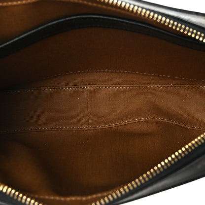 Celine Triomphe Canvas Medium Messenger Bag Black 5 of 8