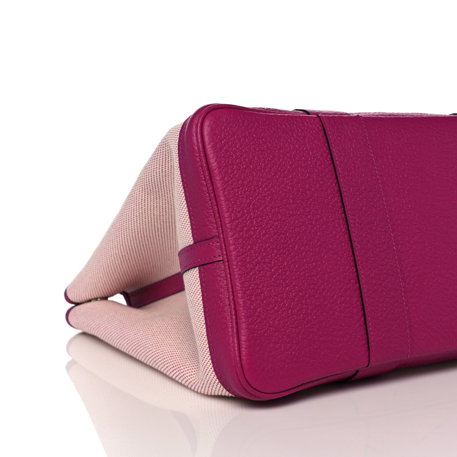 Hermes Toile Negonda Garden Party Tote 36 MM Rose Pourpre 7 of 9