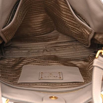 Prada Vitello Daino Shopping Tote Pomice 4 of 12