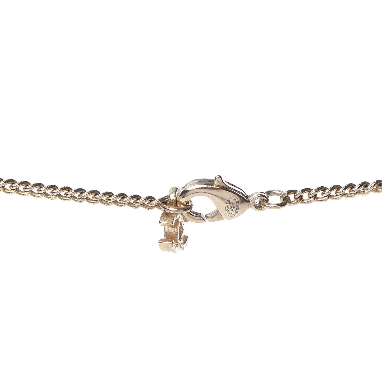 Pearl Camellia Necklace Gold