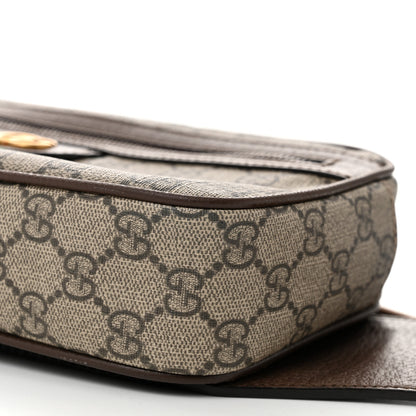 Gucci Soft GG Supreme Monogram Medium Ophidia Belt Bag Dark Brown 10 of 10