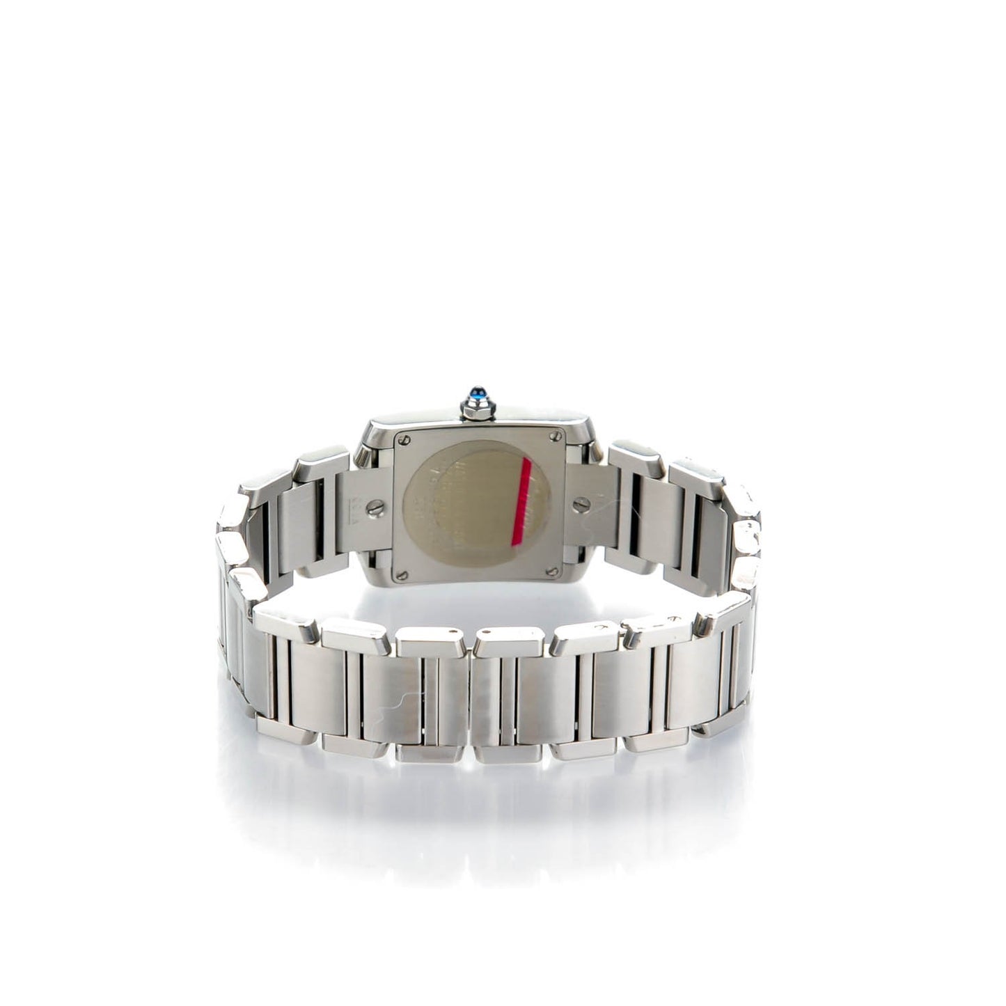 Stainless Steel 20mm Tank Francaise Quartz Watch