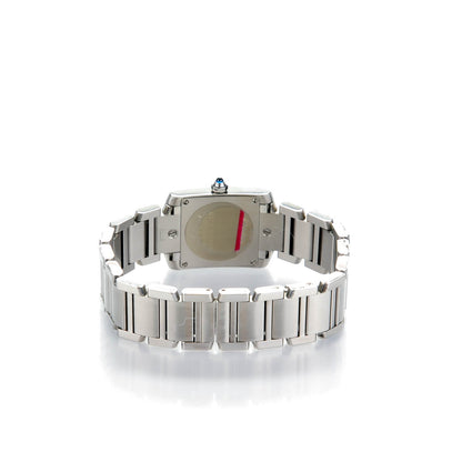 Cartier Stainless Steel 20mm Tank Francaise Quartz Watch 4 of 7