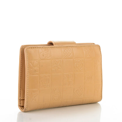 Chanel Lambskin Precious Symbols Wallet Beige 3 of 9