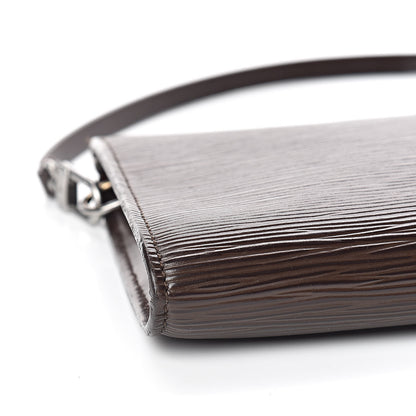 Louis Vuitton Epi Pochette Accessories 24 Moka 9 of 11
