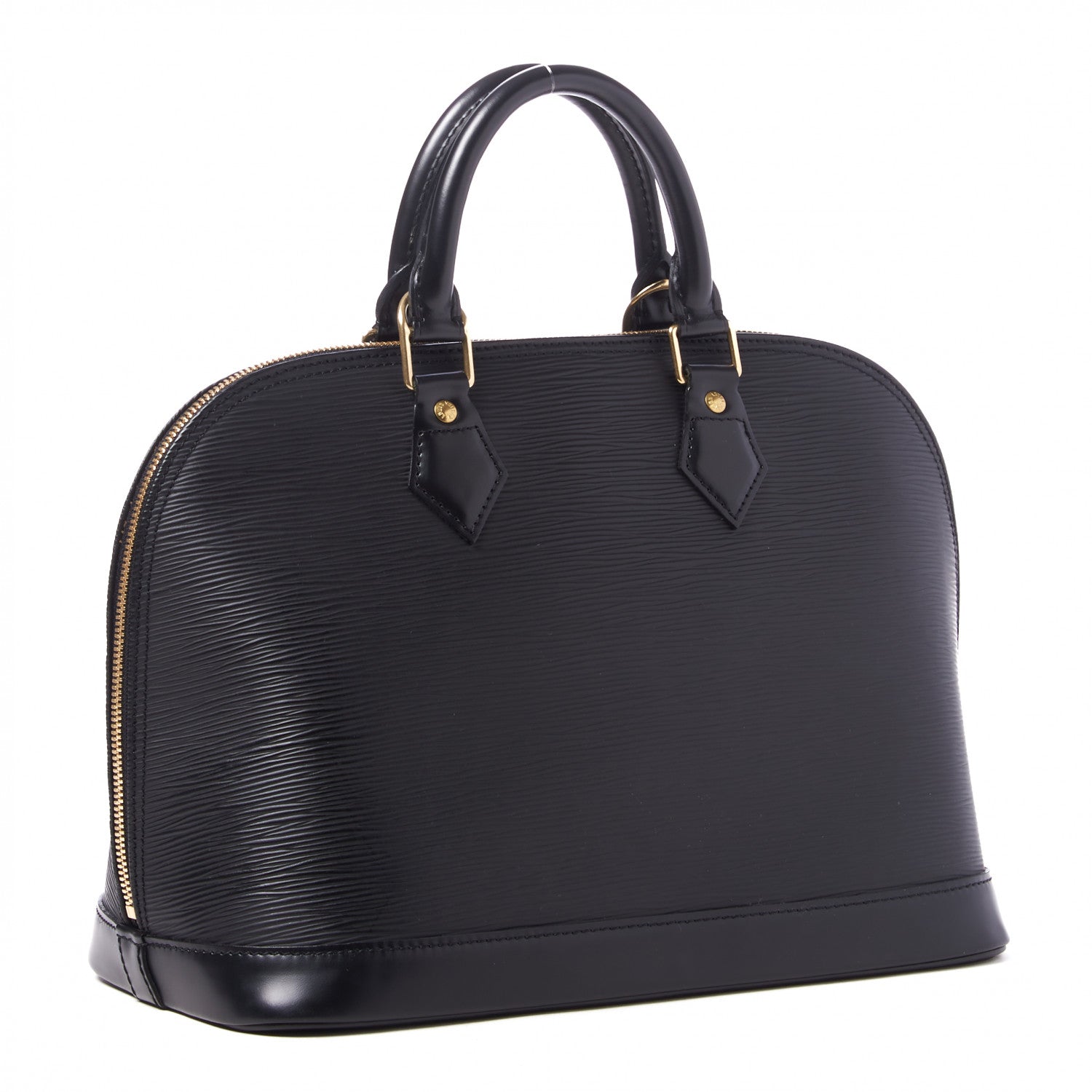 Louis Vuitton Epi Alma PM Black 2 of 10