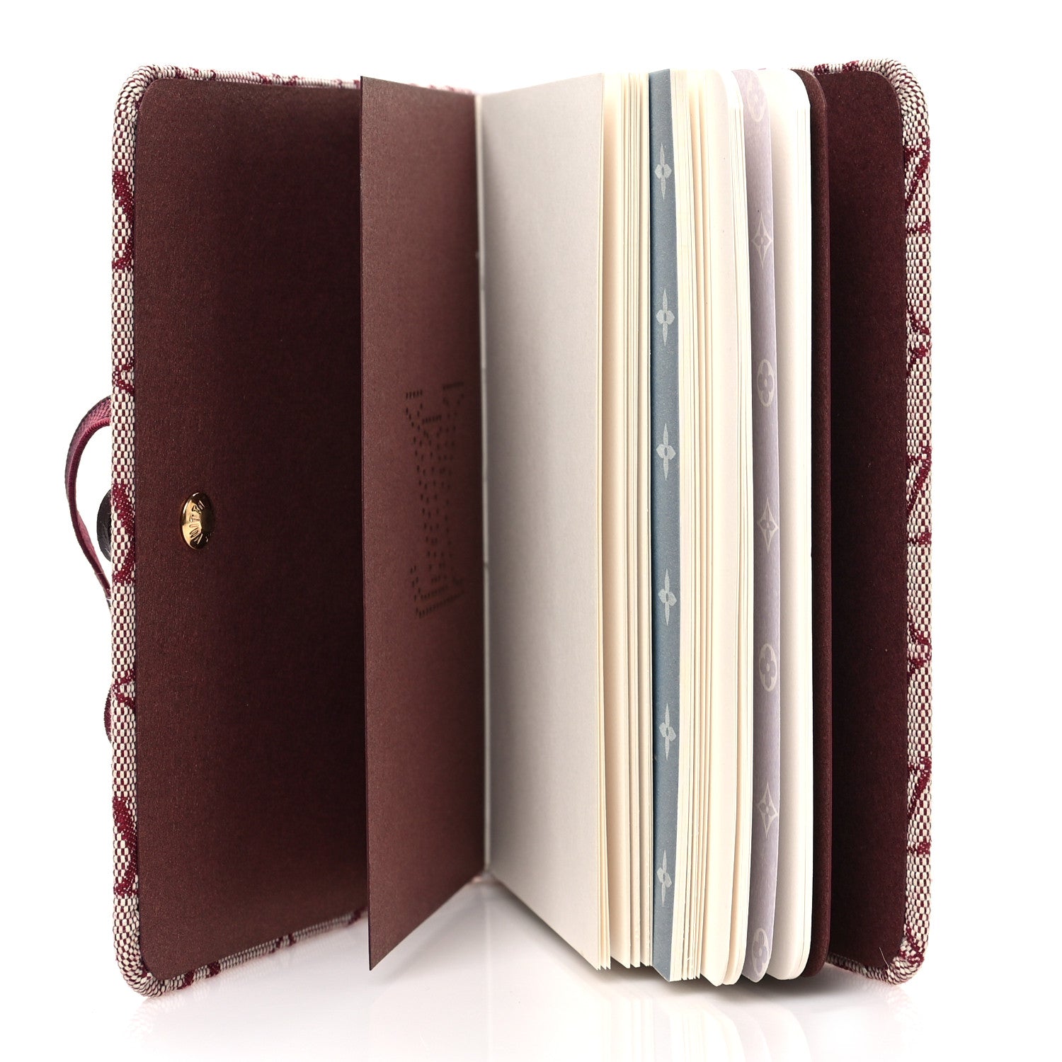 Louis Vuitton Mini Lin Notebook Cherry 5 of 6