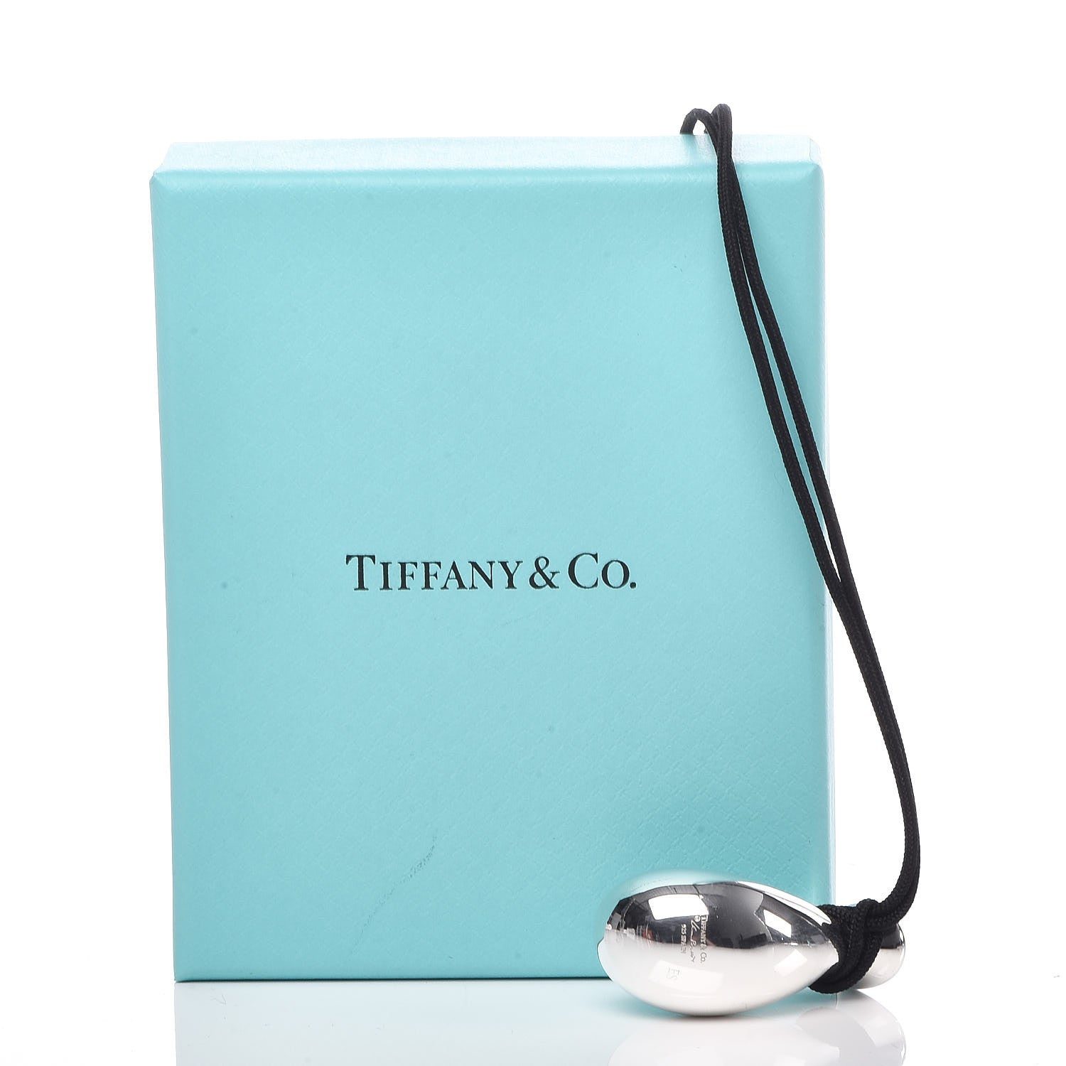Tiffany Sterling Silver Silk Elsa Peretti Bottle Jug Pendant Necklace 7 of 7