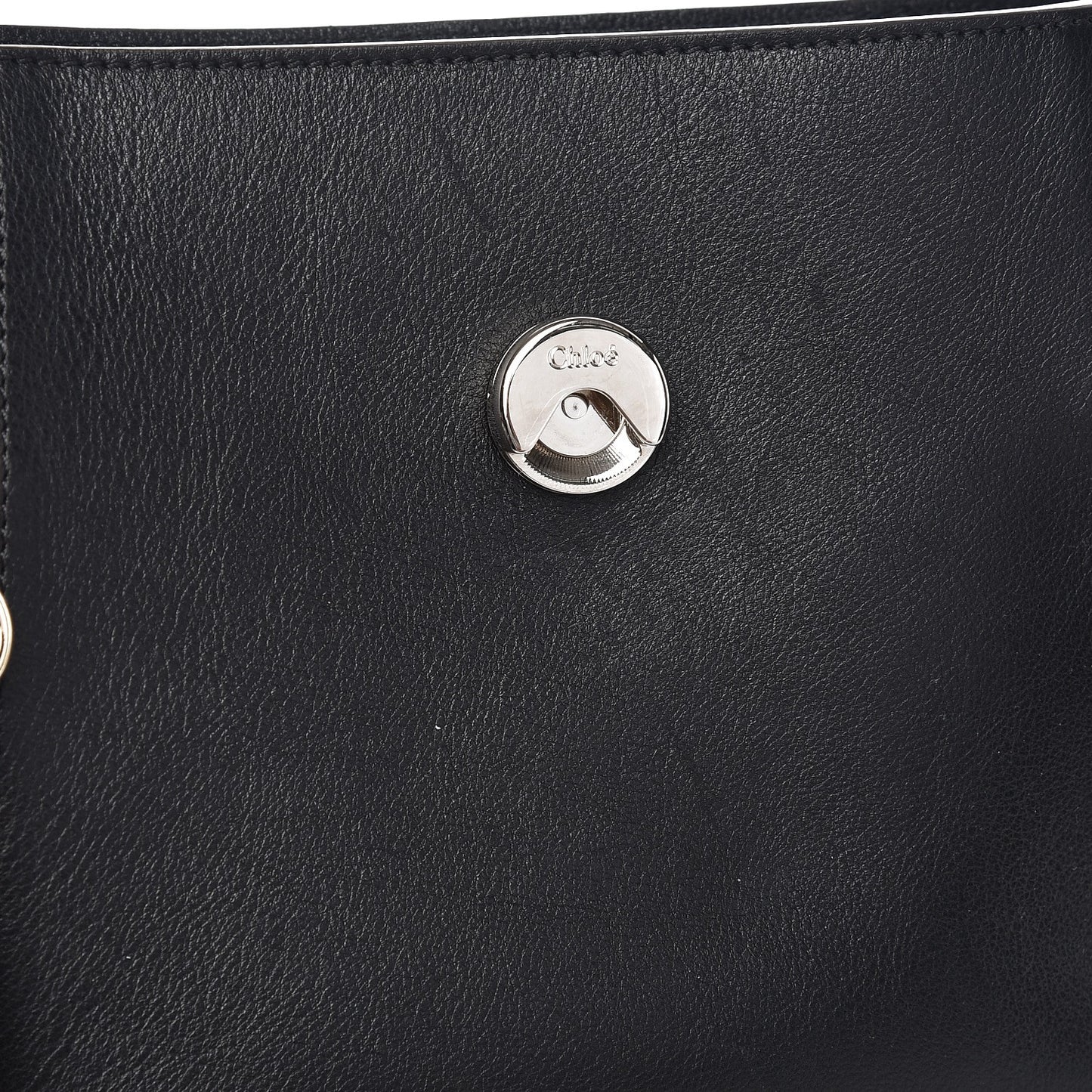 Calfskin Small Faye Day Shoulder Bag Black